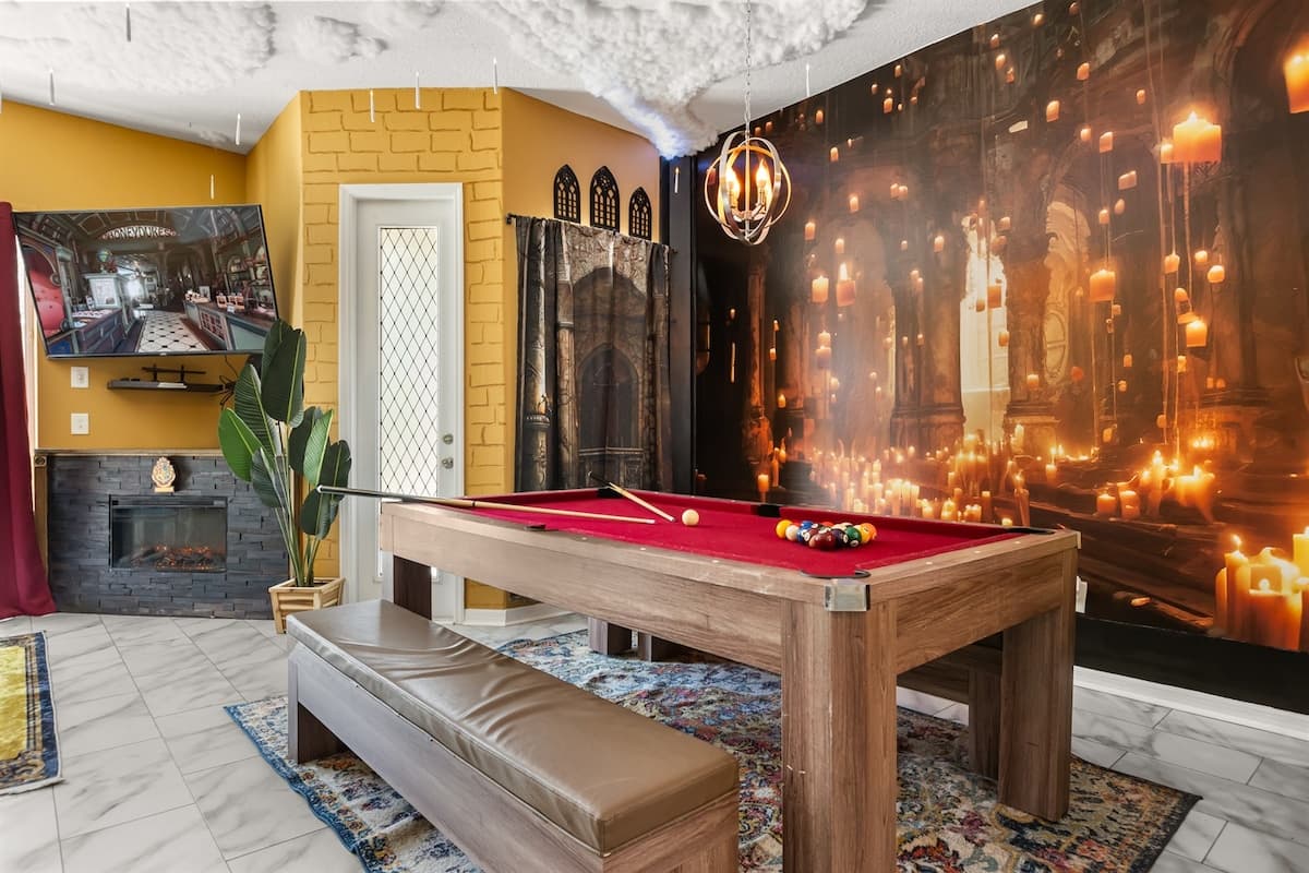 Multiverse Theme Home w/ Heated Pool and Game Room